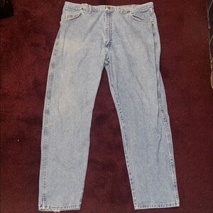Vintage Wrangler Light Blue Big & Tall Men's Jeans